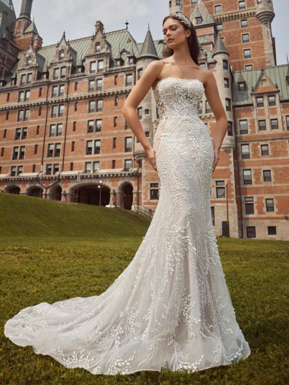 NEW Calla Blanche Trina Wedding Dress | Bridal Size 14 | Never Worn